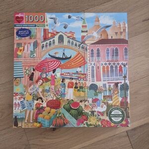 EEBOO | NWT 1000-Piece Venice Open Market Puzzle